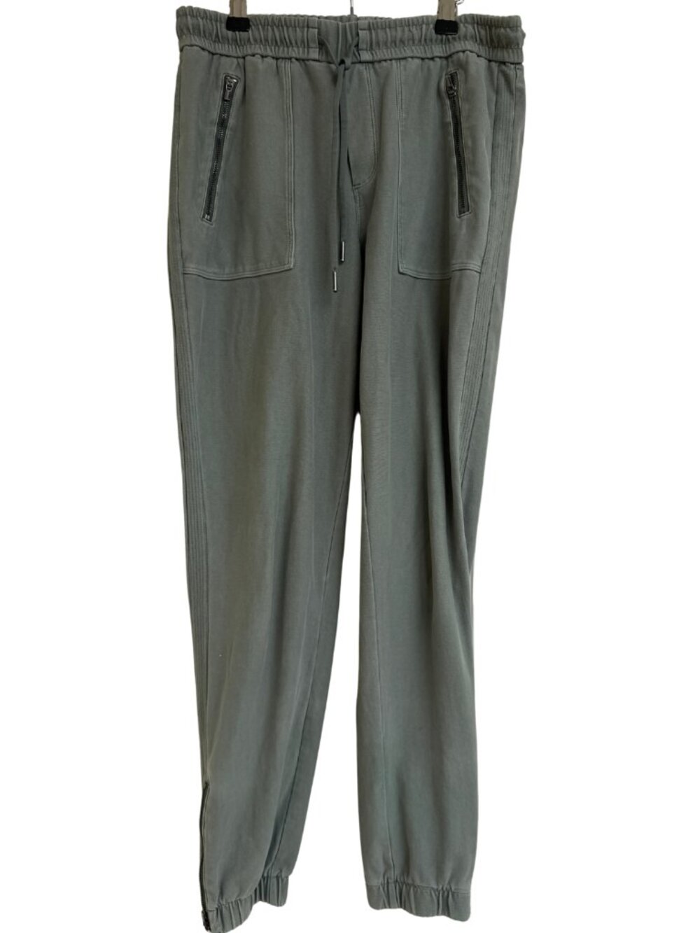 Athleta Sage Green Zip Pocket Jogger Sweatpant Sz 2